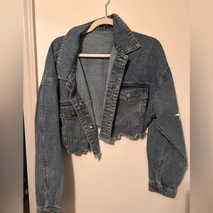 Cropped SHEIN Jean jacket